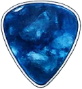 Blau-marmoriertes Plek